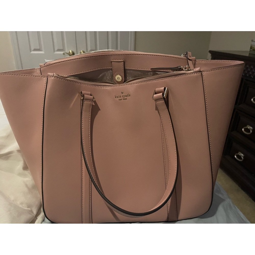 Large Kate Spade purse - pink